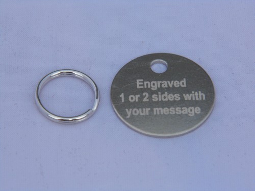 25mm engraved nickel - engraved,