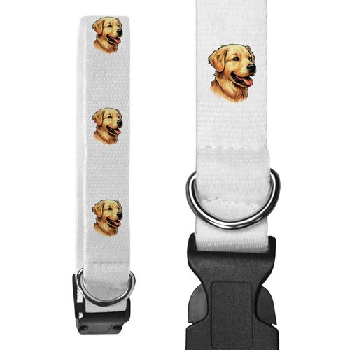 Golden retriever portrait - 'golden,