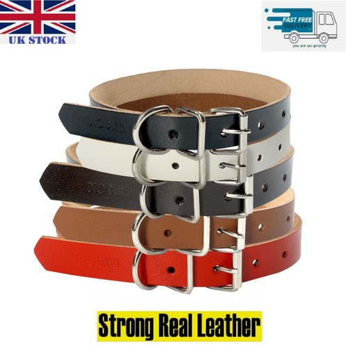 Strong real leather - strong, collar