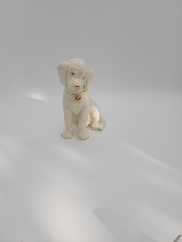 Lenox retriever puppy figurine - lenox,