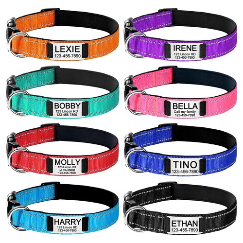 Reflective personalised dog - personalised,